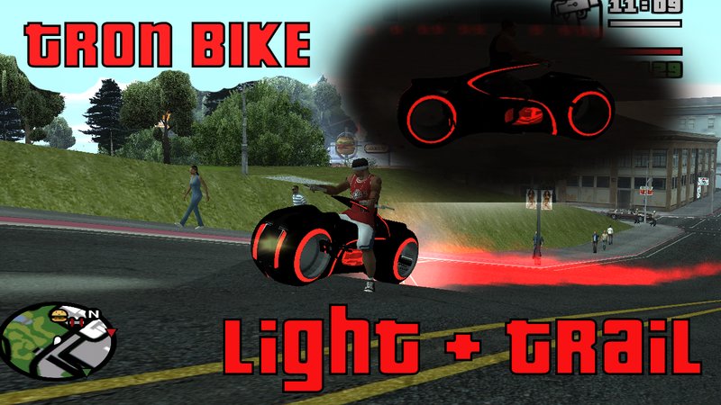 Tron legacy bike v.2.0 para GTA San Andreas