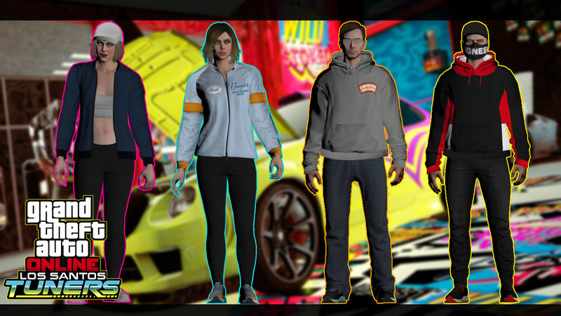 GTA San Andreas GTA 5 Online Los Santos Tuners Update Skin Pack