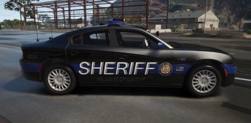Back the Blue Sheriff Texture