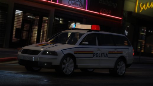 Volkswagen Passat Variant B5 Politia