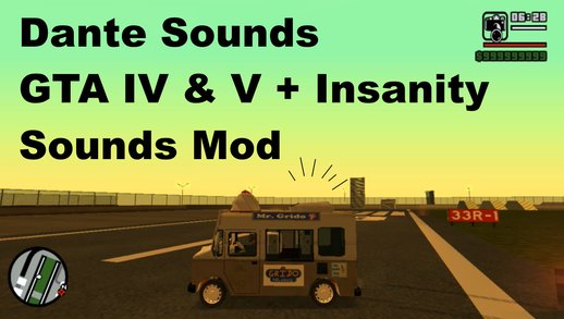 Dante Sounds SA (GTA IV & V and other Sounds)
