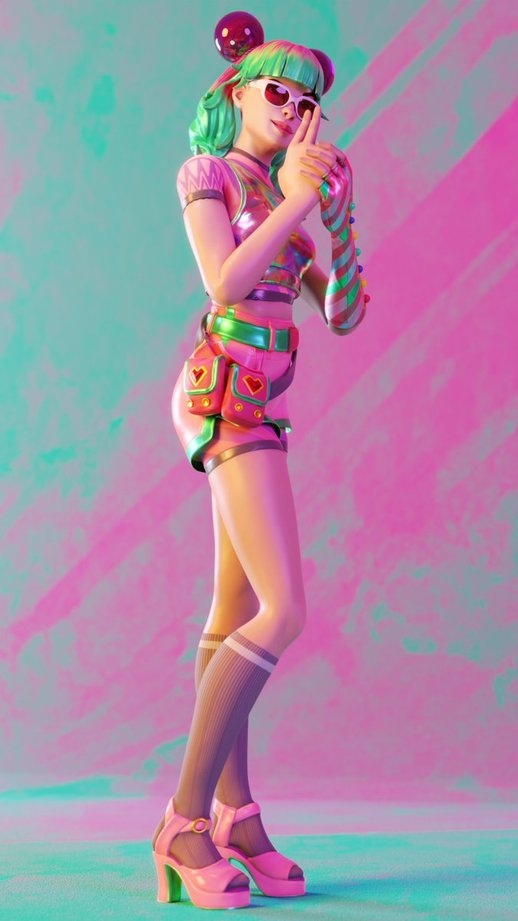 FORTNITE: Tropical Punch Zoey [Summer]
