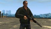 GTA V Edited Assault Rifles pack to IV