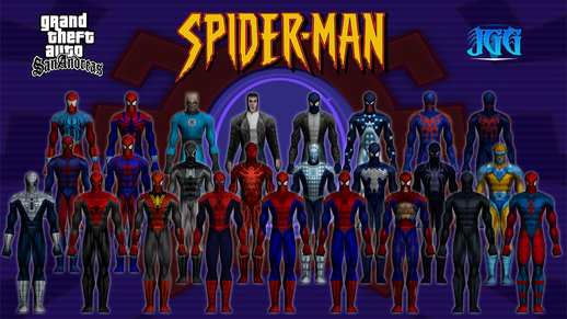 Spider-Man 2000 PS1 Costumes Skin Pack