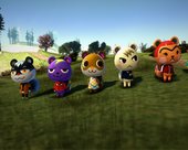 Animal Crossing Squirrels Skins Pack