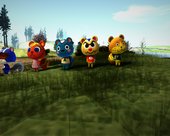 Animal Crossing Squirrels Skins Pack