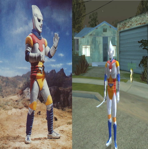 Jet Jaguar (replace Ultraman) for Mobile