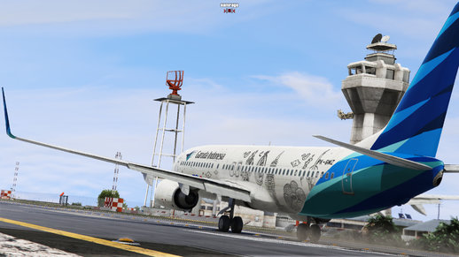 Livery Garuda Indonesia PKGMZ 72th Anniversary