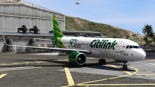 Livery Citilink 50th Airbus A320 Neo