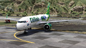 Livery Citilink Spesial BNN PKGTI Airbus A320 Neo