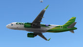 Livery Citilink Spesial BNN PKGTI Airbus A320 Neo