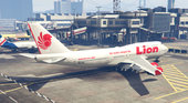 Livery Lion Air Boeing 747-400 PK-LHG