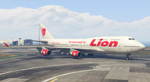 Livery Lion Air Boeing 747-400 PK-LHG