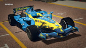 Livery Renault R26 2006 Fernando Alonso Livery for F248