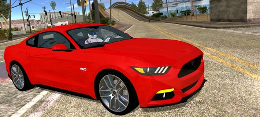 Ford Mustang GT 2015 (SA lights) [V2] for mobile