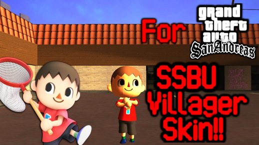 SSBU Villager Skin