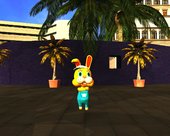 Animal Crossing Zipper T. Bunny