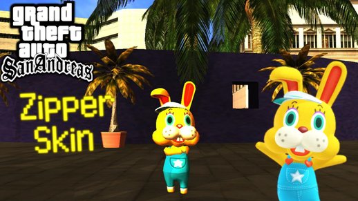 Animal Crossing Zipper T. Bunny