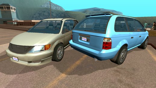 GTA V - Vapid Minivan (Only DFF)