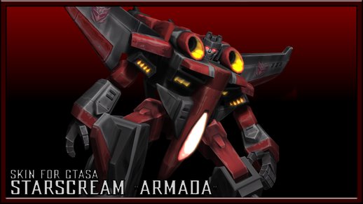 Starscream from TF Armada