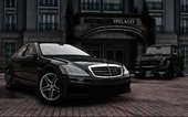 Mercedes Benz S-Class w221 Black Bison Edition 2009 [Addon/Unlock]