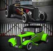 1932 Ford Model B DeLuxe 5W Coupe - Hot Rod