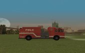 Firetruck from GTA LCS