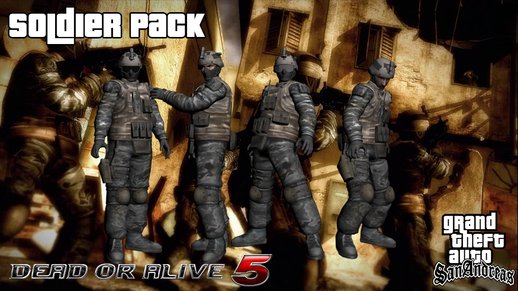 Dead Or Alive 5 - Soldier Pack