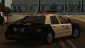 2000 Ford Victoria CVPI LAPD with vista light version