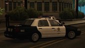 2000 Ford Victoria CVPI LAPD with vista light version