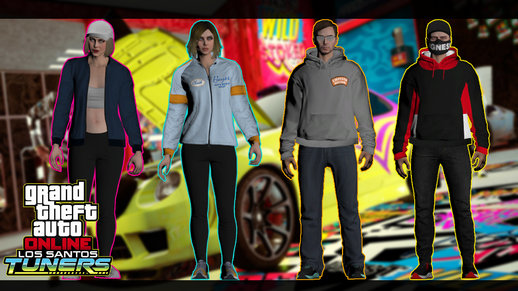 GTA 5 Online Los Santos Tuners Update Skin Pack