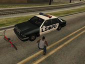 [SA] Cutscene LSPD Police Car Wheels Fix