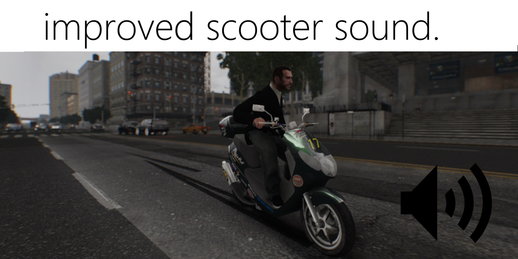 Improved Scooter Sound