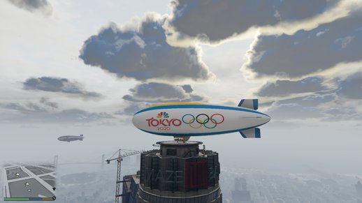 Tokyo 2020 Olympics Blimp