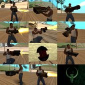 All Quake 2 Weapons