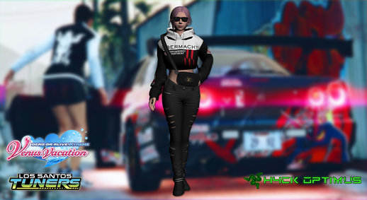 DOAXVV Elise Fashion Casual V1 DLC Los Santos Tuners