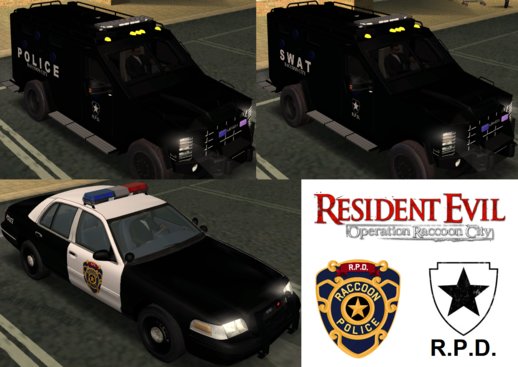 Resident Evil Operation Raccoon City Cars