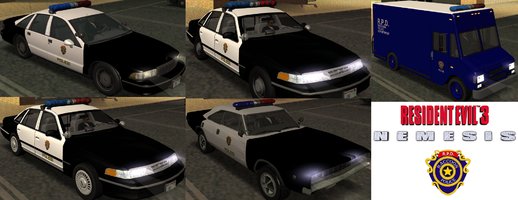 Resident Evil 3 Nemesis Cars