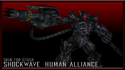Shockwave from Transformers: Human alliance.