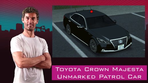2014 Toyota Crown Majesta Unmarked Patrol Car