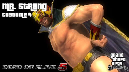 Dead Or Alive 5 - Mr. Strong (Costume 4)