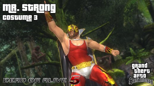 Dead Or Alive 5 - Mr. Strong (Costume 3)