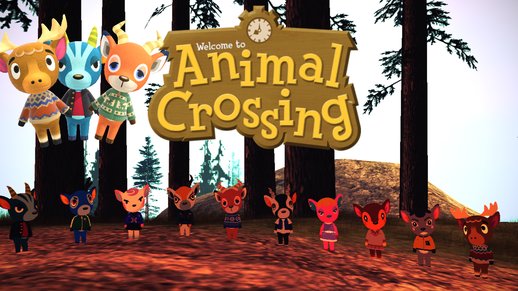 Deers Skin Pack Animal Crossing