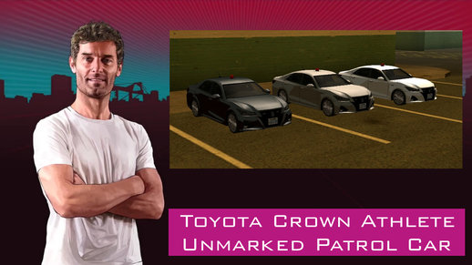 2016 Toyota Crown Athlete Unmarked Patrol Car