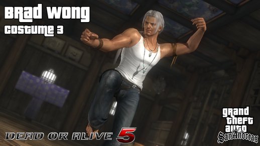 Dead Or Alive 5 - Brad Wong (Costume 3)