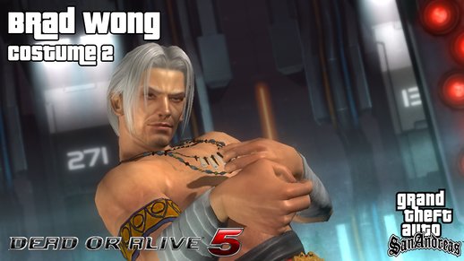 Dead Or Alive 5 - Brad Wong (Costume 2)