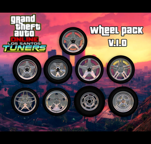 GTA Online LS Tuners Wheel Pack 