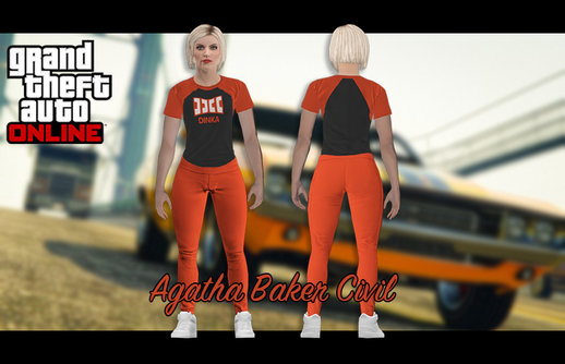 GTA Online Agatha Baker Civil [V2]