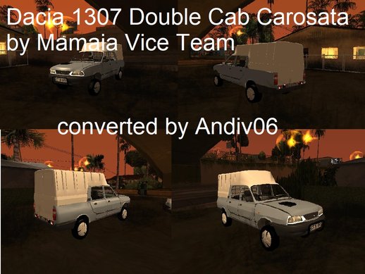 Dacia 1307 Double Cab Carosata