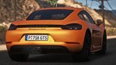 2020 Porsche 718 Cayman GTS [Working spoiler]